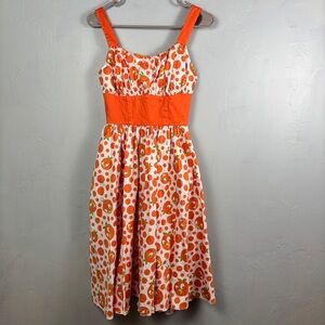 Disney Parks Orange Bird Polka Dot Sundress